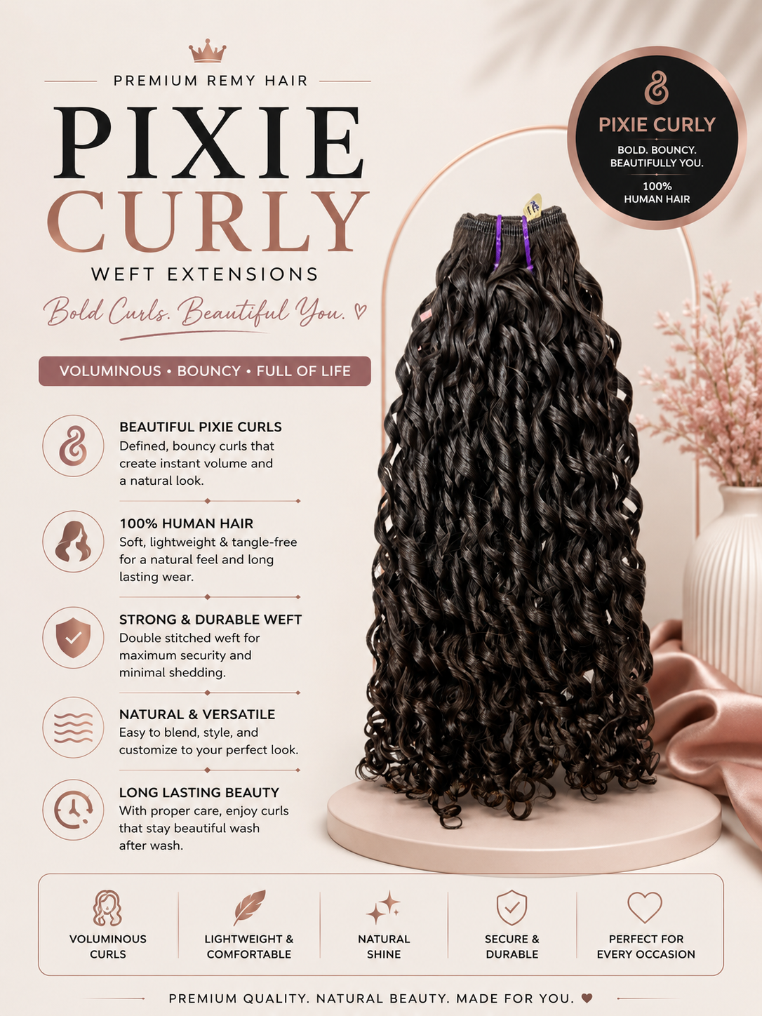 Pixie Curly